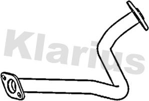Klarius 143090 - Труба вихлопного газу autocars.com.ua