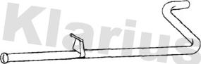 Klarius CN807E - Труба вихлопного газу autocars.com.ua