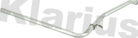 Klarius AN523P - Труба вихлопного газу autocars.com.ua