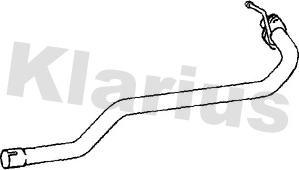 Klarius 150391 - Труба выхлопного газа avtokuzovplus.com.ua