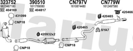 Klarius 181312U - Система випуску ОГ autocars.com.ua