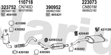 Klarius 181324E - Система випуску ОГ autocars.com.ua