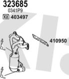 Klarius 181769U - Система випуску ОГ autocars.com.ua