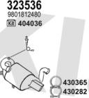 Klarius 181829E - Система випуску ОГ autocars.com.ua
