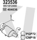 Klarius 181829U - Система випуску ОГ autocars.com.ua