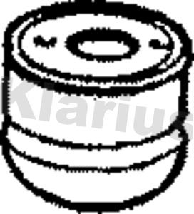 Klarius 210168 - Резонатор, система випуску autocars.com.ua