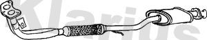 Klarius 240145 - Предглушітель вихлопних газів autocars.com.ua