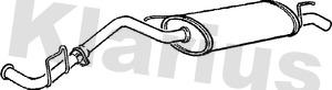 Klarius 240321 - Глушник вихлопних газів кінцевий autocars.com.ua