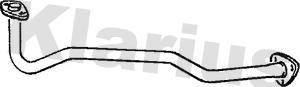 Klarius 301011 - Труба вихлопного газу autocars.com.ua