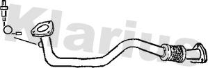 Klarius 301141 - Труба вихлопного газу autocars.com.ua