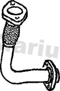 Klarius 301354 - Труба вихлопного газу autocars.com.ua