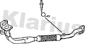 Klarius 301491 - Труба выхлопного газа avtokuzovplus.com.ua