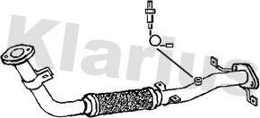 Klarius 301571 - Труба выхлопного газа avtokuzovplus.com.ua