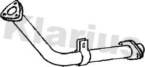 Klarius 301770 - Труба вихлопного газу autocars.com.ua