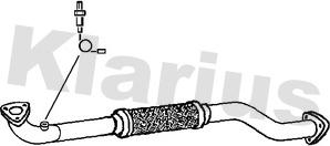 Klarius 301809 - Труба выхлопного газа autodnr.net