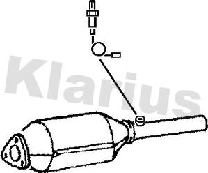 Klarius 311485 - Каталізатор autocars.com.ua