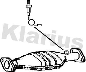 Klarius 311791 - Катализатор autodnr.net