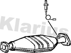 Klarius 311815 - Каталізатор autocars.com.ua