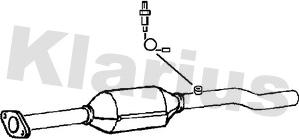 Klarius 311894 - Катализатор avtokuzovplus.com.ua