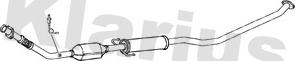 Klarius 312174 - Каталізатор autocars.com.ua