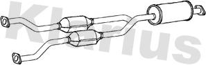 Klarius 314496 - Каталізатор autocars.com.ua