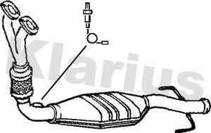 Klarius 321232 - Каталізатор autocars.com.ua