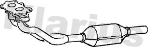 Klarius 321334 - Каталізатор autocars.com.ua