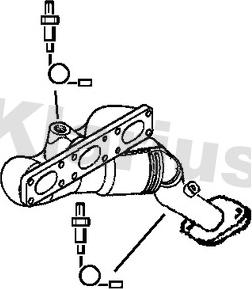 Klarius 321568 - Катализатор avtokuzovplus.com.ua