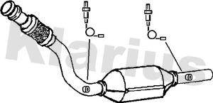 Klarius 321617 - Каталізатор autocars.com.ua