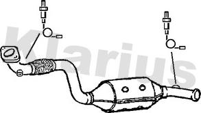 Klarius 321629 - Катализатор autodnr.net