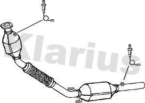 Klarius 321751 - Катализатор avtokuzovplus.com.ua