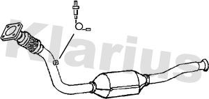 Klarius 321770 - Каталізатор autocars.com.ua