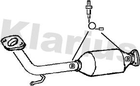 Klarius 321976 - Катализатор autodnr.net