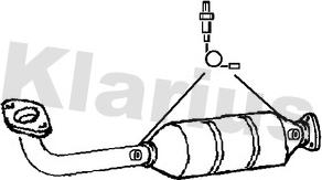 Klarius 321977 - Каталізатор autocars.com.ua