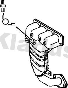 Klarius 321988 - Каталізатор autocars.com.ua