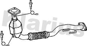 Klarius 322029 - Катализатор autodnr.net