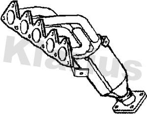 Klarius 322305 - Каталізатор autocars.com.ua