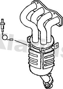 Klarius 322349 - Катализатор autodnr.net