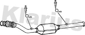 Klarius 322496 - Катализатор avtokuzovplus.com.ua