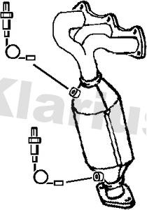 Klarius 322559 - Катализатор avtokuzovplus.com.ua