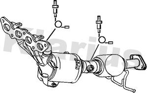 Klarius 322811 - Катализатор autodnr.net