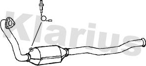 Klarius 323028 - Каталізатор autocars.com.ua