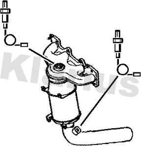 Klarius 323686 - Катализатор avtokuzovplus.com.ua