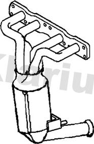 Klarius 323710 - Каталізатор autocars.com.ua