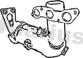 Klarius 324133 - сажі / частковий фільтр, система вихлопу ОГ autocars.com.ua