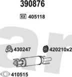 Klarius 362530E - Система випуску ОГ autocars.com.ua