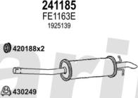 Klarius 362584E - Система випуску ОГ autocars.com.ua