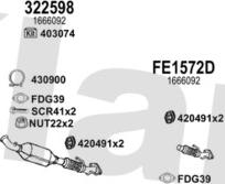 Klarius 363137U - Система випуску ОГ autocars.com.ua