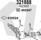 Klarius 363130U - Система випуску ОГ autocars.com.ua