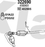 Klarius 363148U - Система випуску ОГ autocars.com.ua